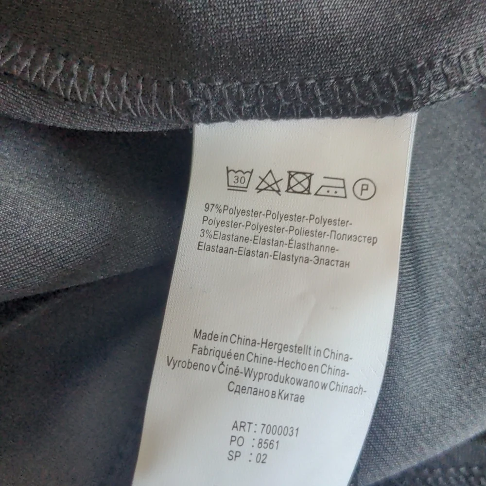 Base Level Curvy Arah Black Wide Leg Pants - Picture 8 of 12